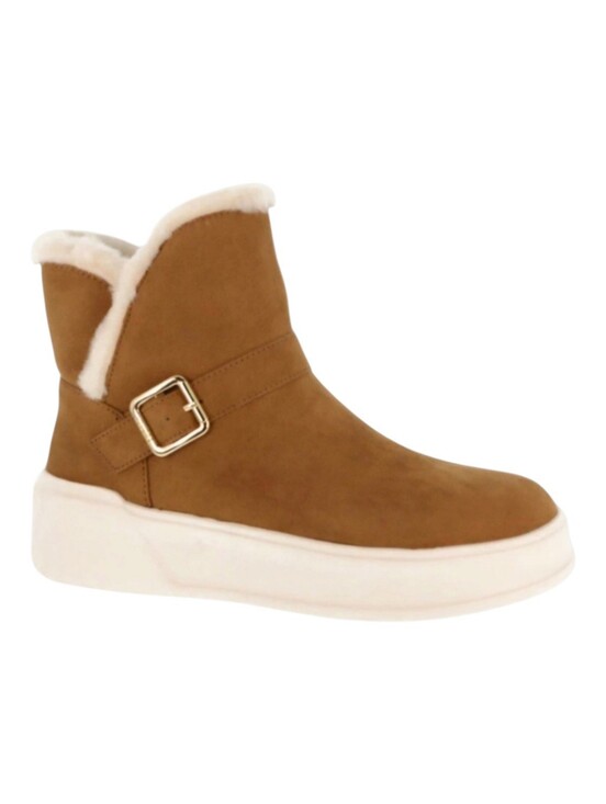 J/SLIDES Shoes - J/SLIDES Urban Sport Jasper Fur Lined Platform Booties, Womens 7